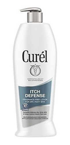 Curel Itch Defense, Loción, Sin Fragancia, 20 Onzas.