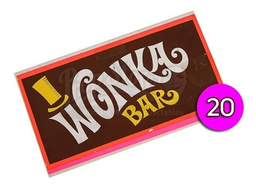 Kit 20 Chocolates Wonka