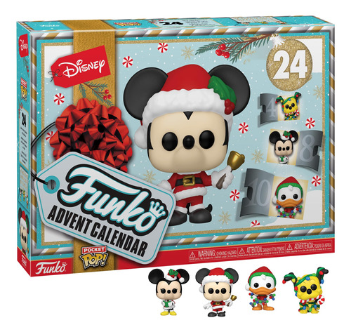 Calendario De Adviento Funko Pop! ¡disney Con 24 Pocket Pops