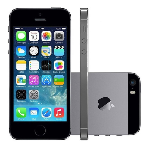 iPhone 5s Apple 16gb Anatel Original Cinza Espacial