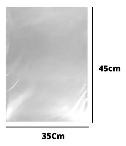 Saco Plástico Transparente 35x45 0,06 Pp 1kg