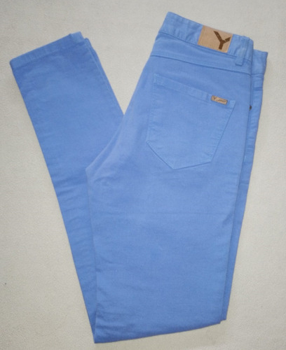 Pantalón Mujer Yagmour Azul Pastel - Talle 25