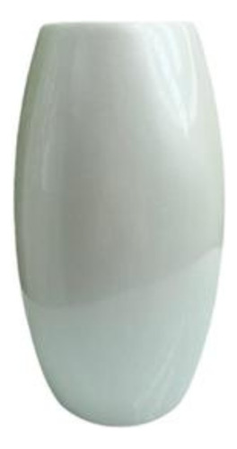Vaso Centro De Mesa Grande De Cerâmica Na Cor Branco
