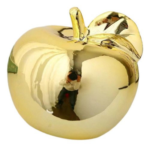 Sh Escultura Frutas Figuras Cerámica L Dorado