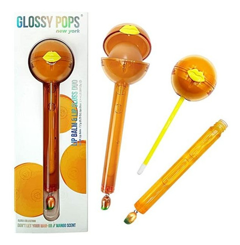 Glossypops | Combo De Bálsamo Labial Y Brillo Labial | Col.