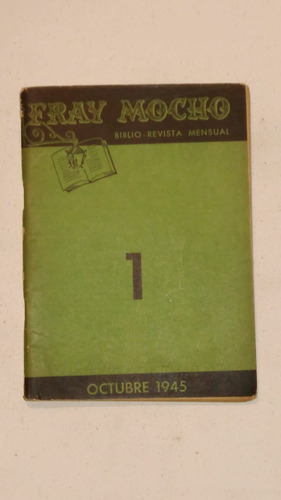 Revista Fray Mocho Numero 1 -como Nuevo-unico-año 1945