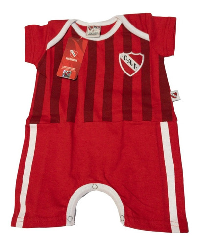 Body Corto Camiseta Bebe Independiente - Producto Oficial 