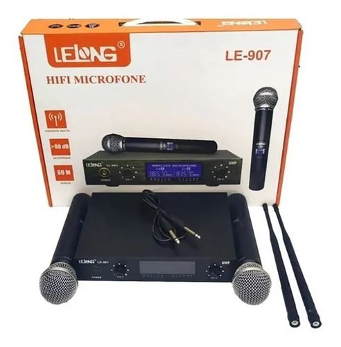 Microfones Lelong Le-907 Dinâmico Cardiode