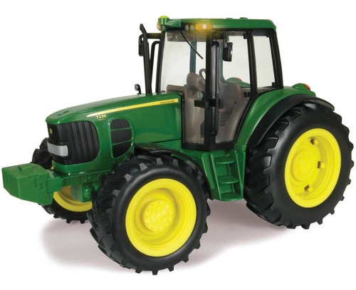 Tractor Grande De Granja 1/16 John Deere Tomy 7330