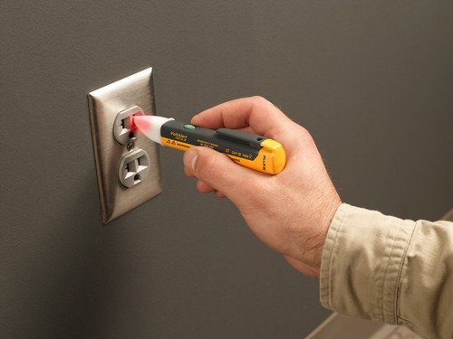 Detector De Voltaje Fluke 1AC-A1-II 1000 V Amarillo Gris 5 Pulgadas