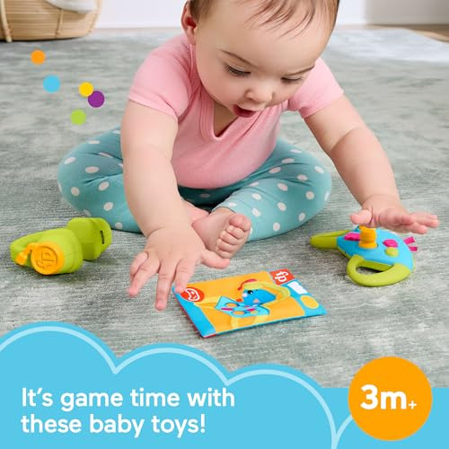 Conjunto De Regalo Fisher-price Newborn Toys Level-up Little