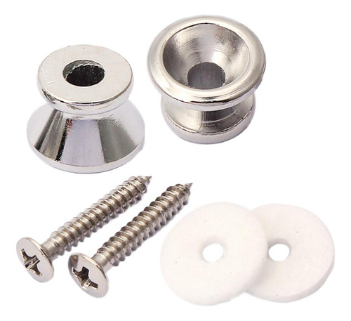 5 Set De 5 Enganches Para Correas De Guitarra Con 5 Piezas