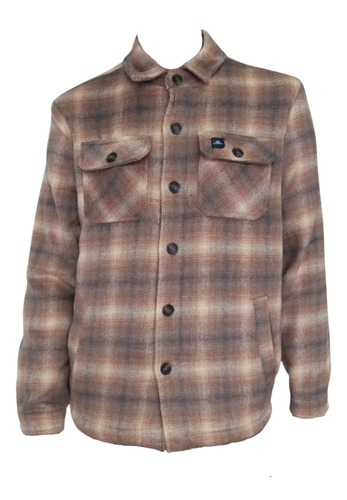 Campera O'neill Montreal Ii Camel Hombre Con Corderito 