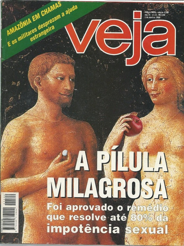 Revista Veja, Ano 31, Nº 13, Edição 1540, Abril De 1998