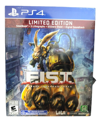 Fist Forged In Shadow Torch Limited Edition Ps4 Midia Fisica