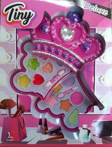 Kit De Maquillaje Infantil Con Sombras Grande Palermo Oferta