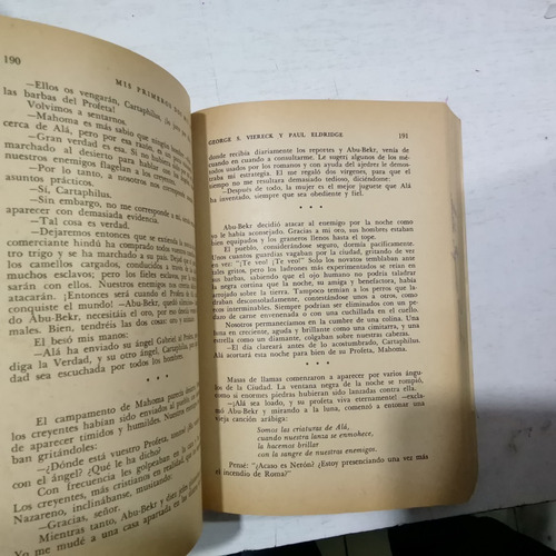 Mis Primeros Dos Mil Años. Viereck Y Eldridge. Pasta Dura (Usado)