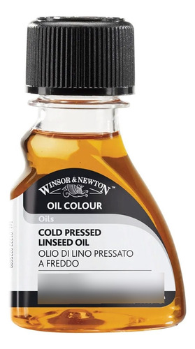 Para Tinta Óleo De Linhaça 75ml Winsor & Newton Cor do óleo Óleo de Linhaça Prensado a Frio