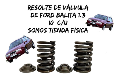 Resolte De Válvulas De Ford Fiesta Balita 1.3