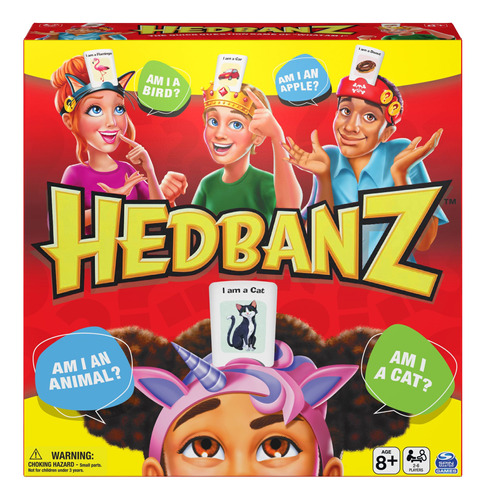 Juego De Mesa Hedbanz Nueva Edición Picture Guessing En