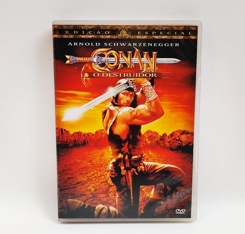 Dvd Filme Conan O Destruidor Arnold Schwarzenegger