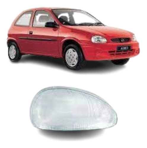 Lente De Farol Corsa 1994 A 1999 Direita Nova