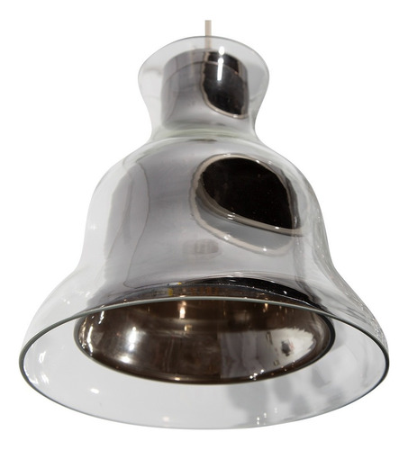 Lámpara Colgante Vintage Cobre / Níquel Satinado E27 1 Luz