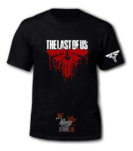 Polera, Luciernagas Logo Sangre, The Last Of Us / King Store