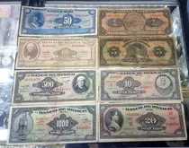 Comprar Colección 8 Billetes Antiguos Mexicanos Abnc Usados 