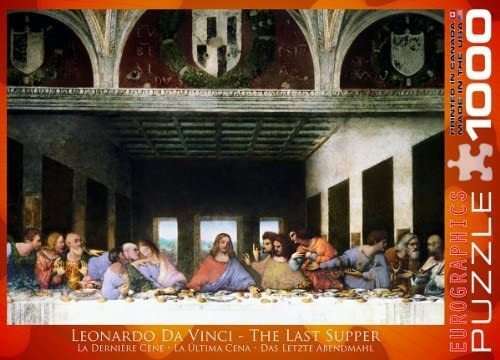 Eurographics A Ăltima Ceia De Leonard Da Vinci Puzzle (1000