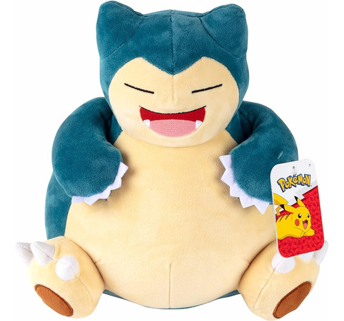 Pokémon 12  Snorlax Peluche Peluche Juguete - Con Licencia O