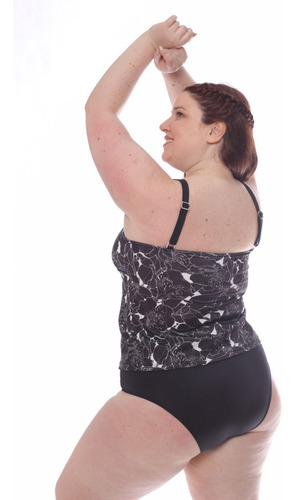 Imagen 3 de 9 de Malla Tankini Mujer Talles Super Grandes Art 224