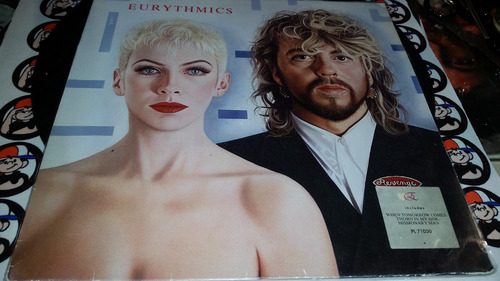Eurythmics Revenge Lp Con Insert Germany Muy Bueno 1986