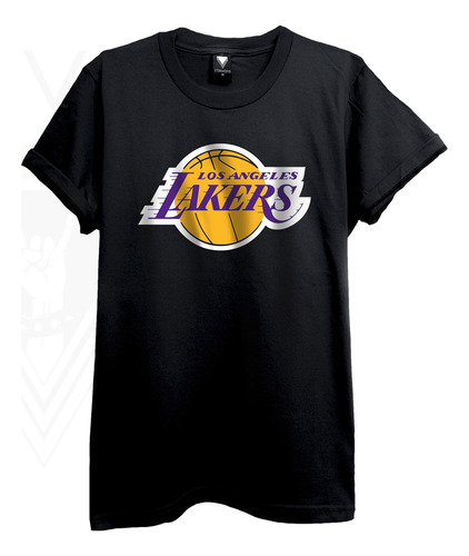 Remera Premium Logo Los Angeles Lakers - Básquetbol 