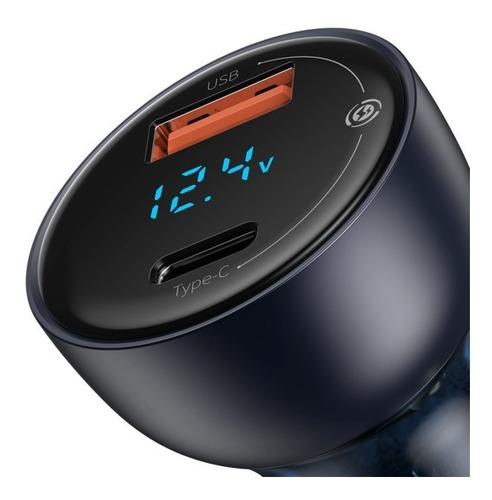 Cargador Celular Para Auto Duo Usb A Usb C Carga Rápida 65w