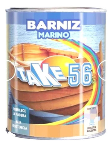  Barniz Marino Exterior Brillante  Take 56 X  4lts +pincel