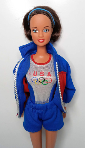Barbie Teresa Swimming Champion Olimpics Usa 1999 Vintage