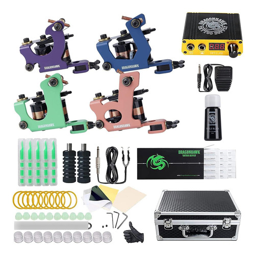 Dragonhawk Kit Completo De Tatuaje D139gd Mmg