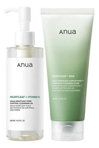 Set Limpiador Espumoso Limpiador Facial Coreano An-ua