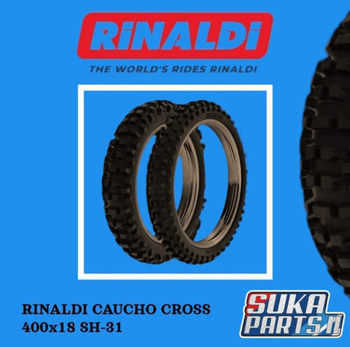 Rinaldi Caucho Cross 400x18 Sh-31