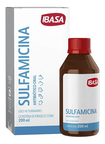 Sulfamicina Antibiotico Para Bovinos Suínos Aves Pássaros 