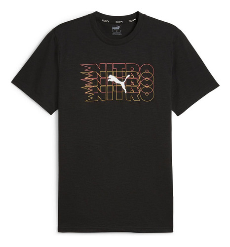 Polera Puma Men's Graphic Nitro Tee Negro Hombre