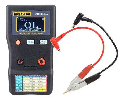 comprar W Mesr-100 Esr Condensador Probador De Ohmios Profesional