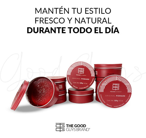 Cera Para Cabello Hombre The Good Guys Original Pomada 120g
