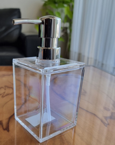 Dispenser Dosificador De Jabón Líquido Baño Cocina Acrílico