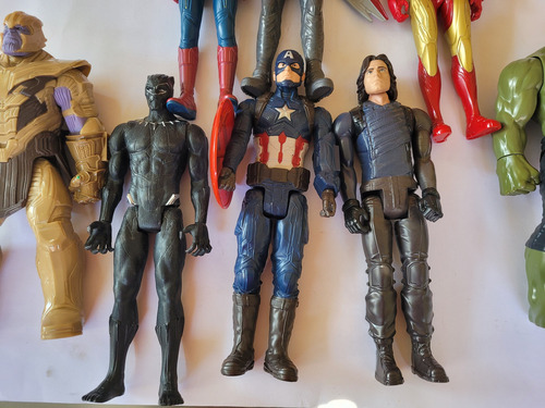 Set Pack Titan Hero Avengers Hasbro Winter Soldier (Usado)