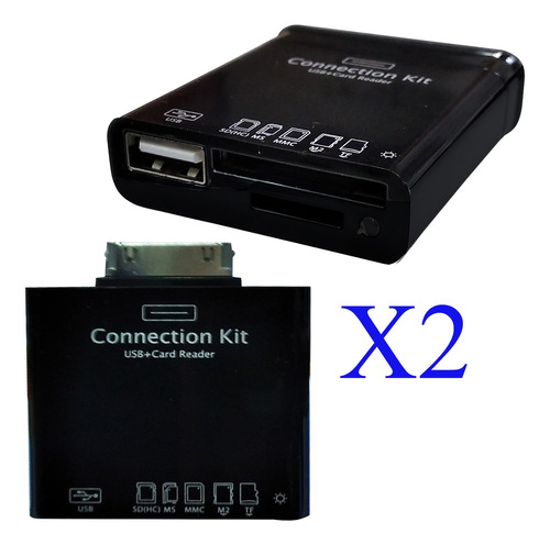 Conector Adaptador Lector Memoria 5 En 1 Usb Galaxy Tab