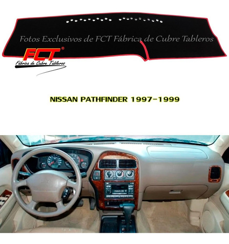 Cubre Tablero Alfombra - Nissan Pathfinder - 1997 1998 1999 