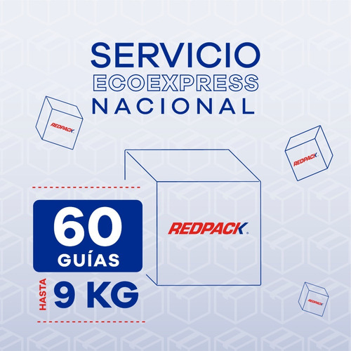 Imagen 1 de 1 de 60 Guías Prepagadas Ecoexpress Hasta 9 Kg
