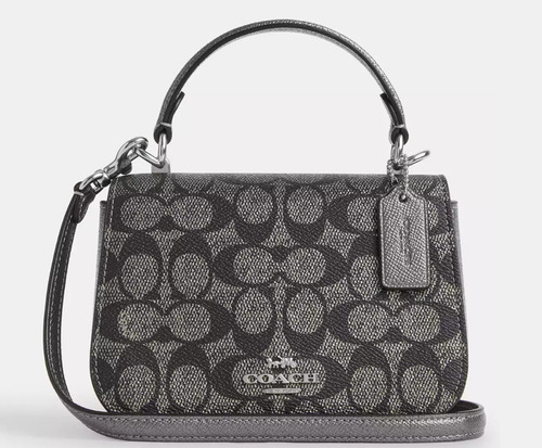 Bolso De Mano Lysa Signature Canvas Coach Original